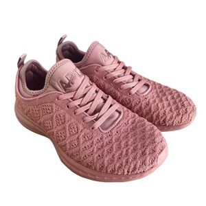 APL EUC TechLoom Phantom Dusty Pink Running Slip On Women's Shoes, Size 7